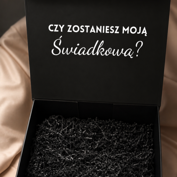 Elegancki i personalizowany box dla Świadkowej